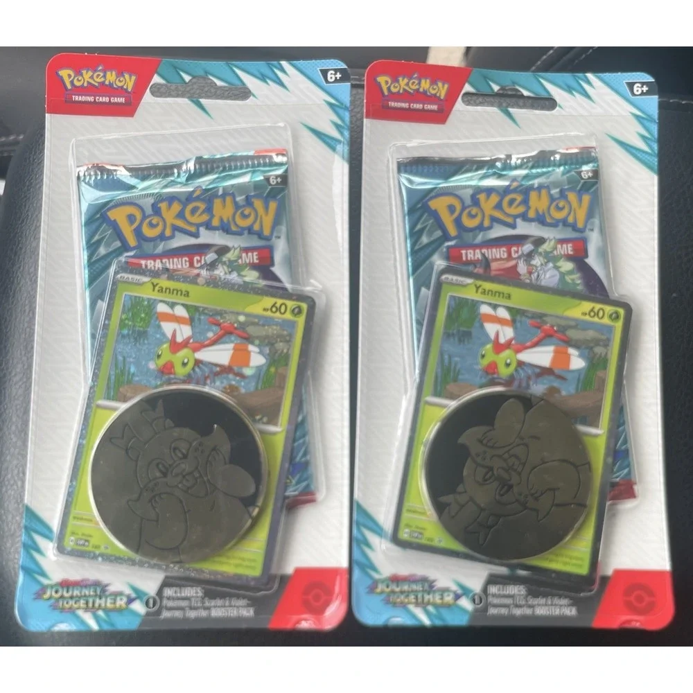 2x Journey Together Blister Pack Sealed Booster Pack Yama Promo card